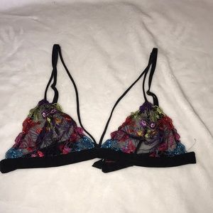 floral bralette